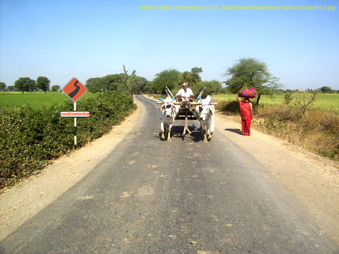 District-Indore, Package No-1703, Road Name-Basandra to Kakria bordia Rd 3